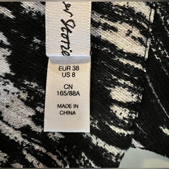 & Other Stories Printed Midi Dress Size 8 - Picture 6 of 7